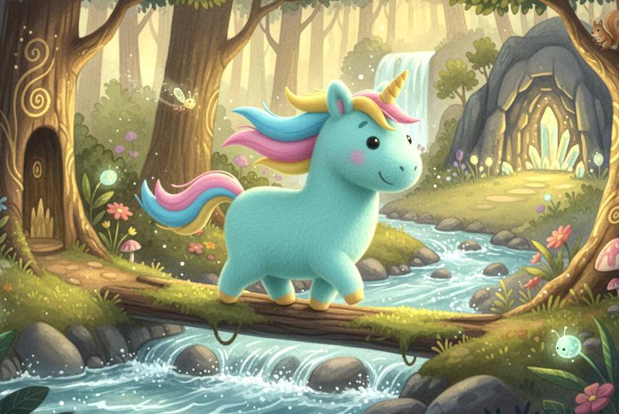 ¡El Mágico Mundo de Willy el Unicornio! 🦄 Cuentos y Aventuras para Pequeños Fanáticos de una Vida Mágica 1 IMAGEN - Willy el Unicornio com - En el bosque buscando aventuras - 05