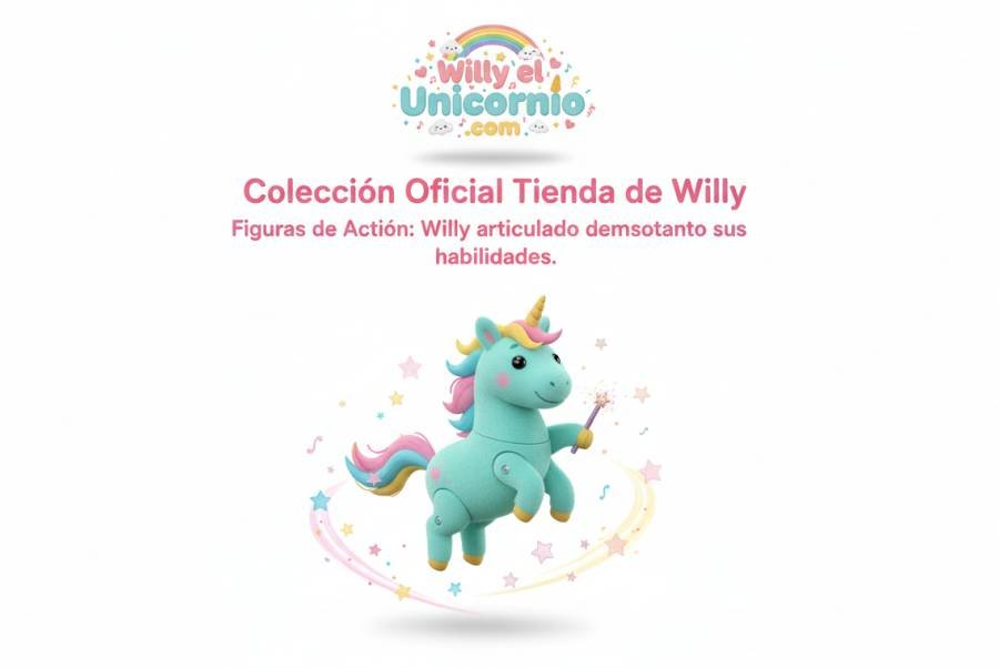 ¡El Mágico Mundo de Willy el Unicornio! 🦄 Cuentos y Aventuras para Pequeños Fanáticos de una Vida Mágica 11 IMAGEN - Willy el Unicornio com - Figuras de Acción - 05